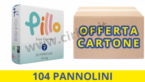 NEW Pillo Taglia 7 XXL 15+...