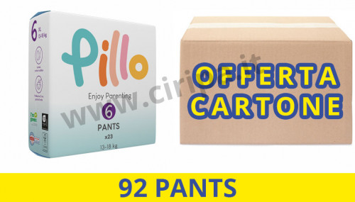 NEW Pillo PANTS Taglia 6...