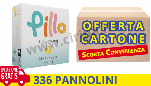 NEW Pillo SCORTA Taglia 3...