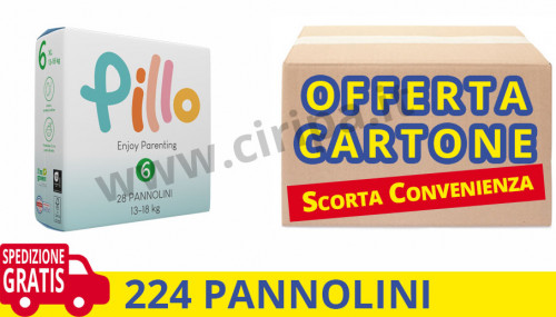 NEW Pillo SCORTA Taglia 6...