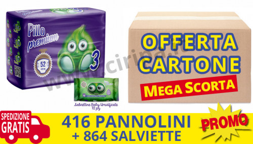 416 pannolini taglia 3 (8...